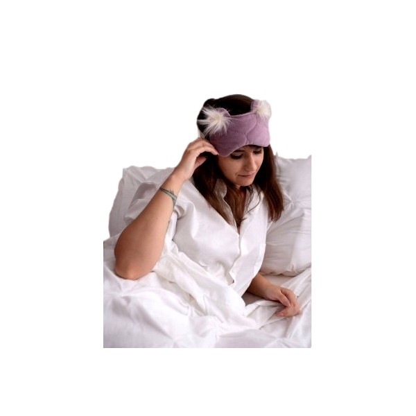 Opaska na oczy/do spania Dreamy Bear Heather Bees
