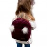 Kinderrucksack Travel Bear (Mini) Stars Maroon