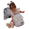 Plecak dziecięcy Travel Bear (Mini) Triangles Light Grey