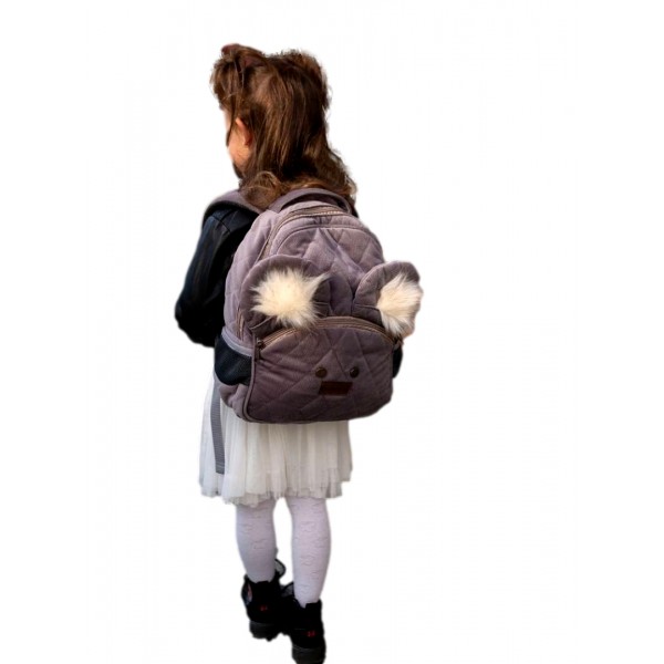 Kinderrucksack Travel Bear Diamond Brownie