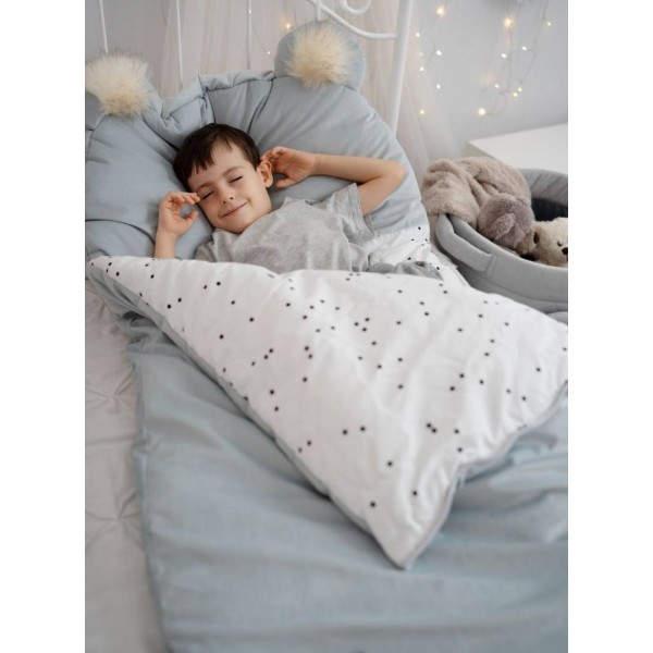 Dream Catcher Sleeping Bag Velvet Eden Grey - 145x70 cm