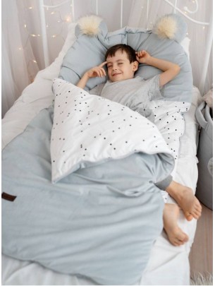 Dream Catcher Sleeping Bag Velvet Eden Grey - 145x70 cm