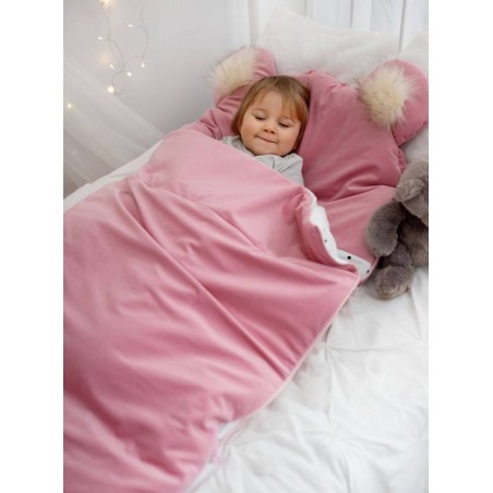 Dream Catcher Sleeping Bag Velvet Sugar Pink - 170x75 cm