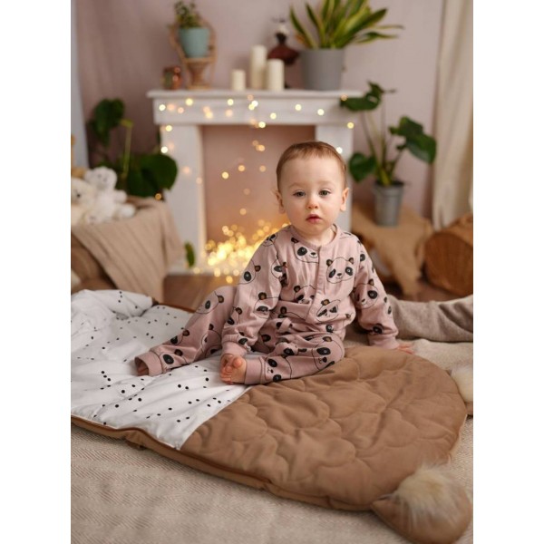 Śpiworek niemowlęcy Dream Catcher Caramel Teddy in Clouds 6in1 80x45 cm