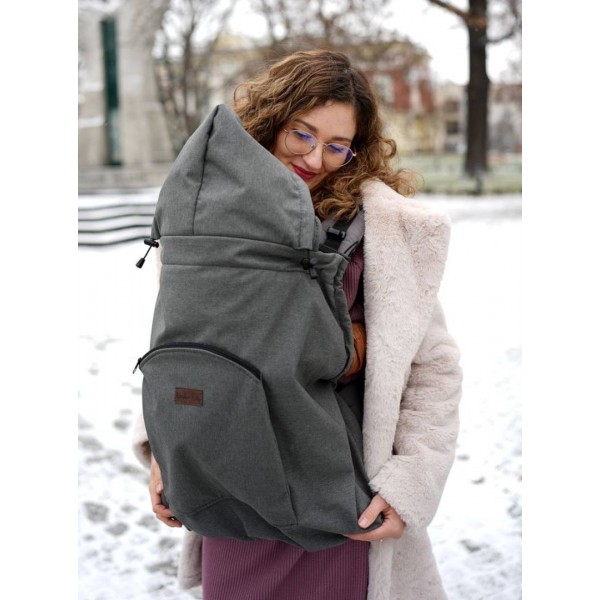 Vlieshäubchen Kinder Hop Grey