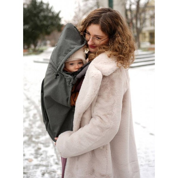 Vlieshäubchen Kinder Hop Grey