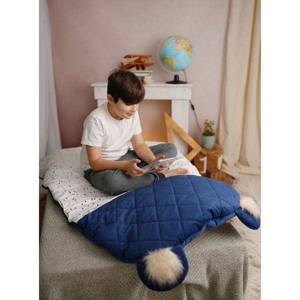 Śpiworek Dream Catcher Big Diamonds Deep Blue 170x75 cm
