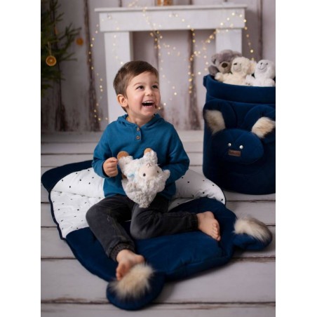 Dream Catcher sleeping bag Big Diamonds Deep Blue - 145x70 cm