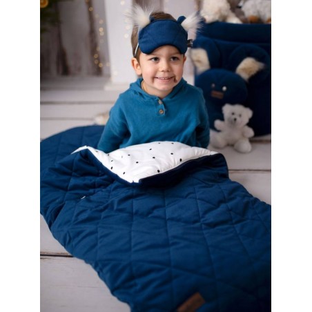 Dream Catcher sleeping bag Big Diamonds Deep Blue - 145x70 cm
