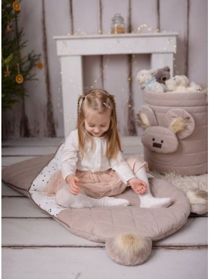 Schlafsäckchen Dream Catcher Triangles Vanilla Cream - 145x70 cm