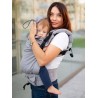 Multi Grow Carrier: Little Herringbone Grey, 100% cotton, jacquard