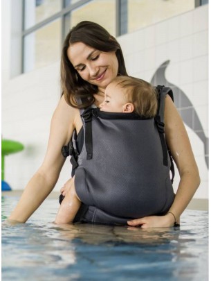 Mesh Airy Water Carrier: Grey