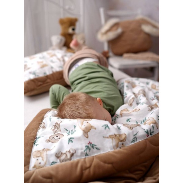 Komplet pościeli Caramel Teddy Dreams