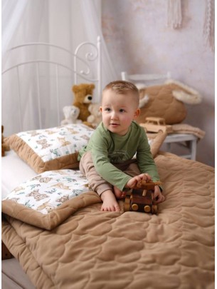 Komplet pościeli Caramel Teddy Dreams