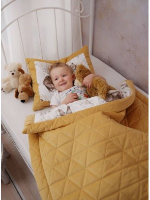 Bettwäscheset Mustard Bears Dreams