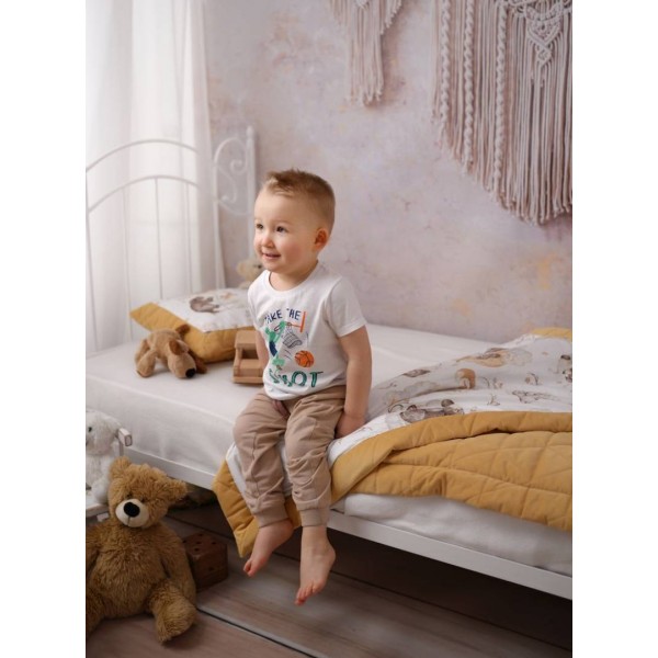 Komplet pościeli Mustard Bears Dreams