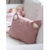 Kissen - Katze Triangles Pink