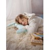 Pillow-Bunny Triangles Aquamarine