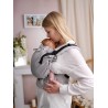 Babytragen Multi Soft: Delicate Grey Bamboo, 80% Baumwolle 20% Bambus, Jacquardstoff