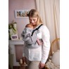 Babytragen Multi Soft: Delicate Grey Bamboo, 80% Baumwolle 20% Bambus, Jacquardstoff