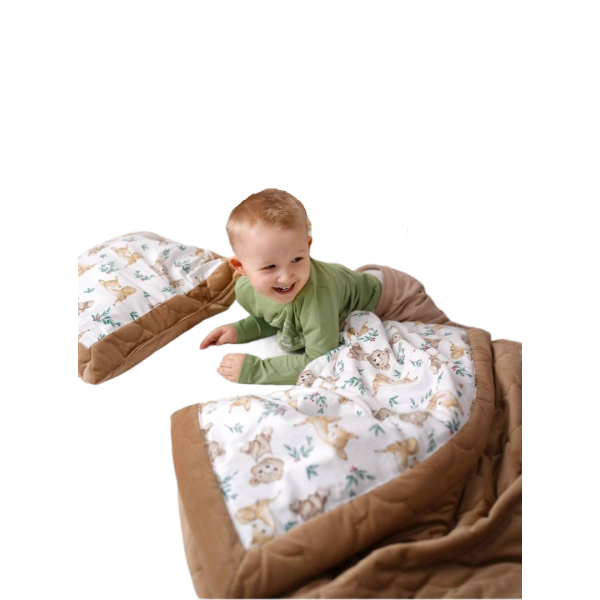 Komplet pościeli Caramel Teddy Dreams