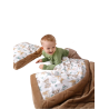 Komplet pościeli Caramel Teddy Dreams
