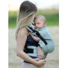 Babytrage Multi Grow: Pastel Green Bamboo, 80% Baumwolle 20% Bambus, Jacquardstoff