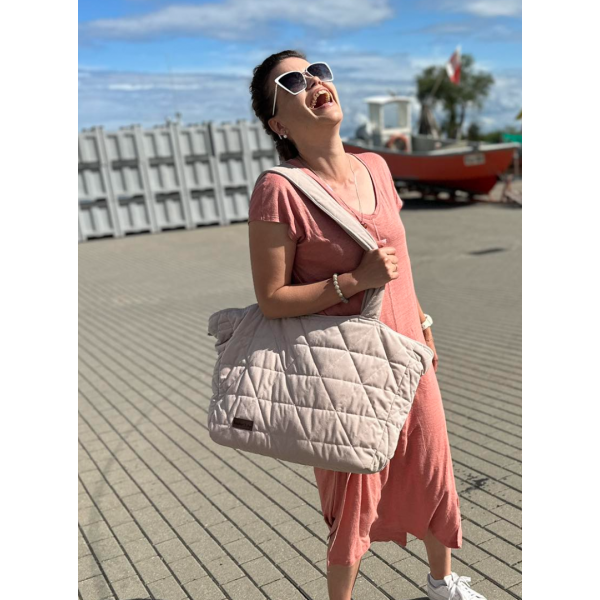 Vanilla Cream Shopper Bag