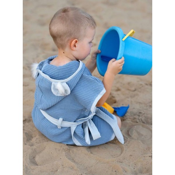 Bubble Hop Badeponcho Soft Jeans