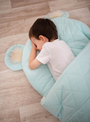 Dream Catcher sleeping bag Triangles Aquamarine 120x60 cm