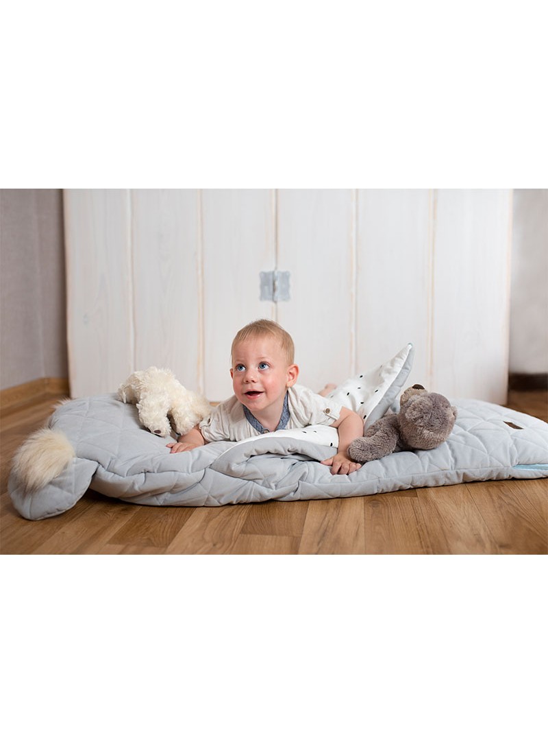 Schlafsäckchen Dream Catcher Triangles Light Grey 120x60 cm