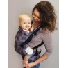 Multi Grow Carrier: Dots Lavender, 100% cotton, jacquard
