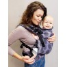 Multi Grow Carrier: Dots Lavender, 100% cotton, jacquard