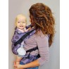 Multi Grow Carrier: Dots Lavender, 100% cotton, jacquard