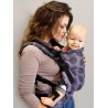 Multi Grow Carrier: Dots Lavender, 100% cotton, jacquard