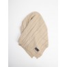 Kocyk dziecięcy dziany Beige, 100% bawełna, 90x65 cm