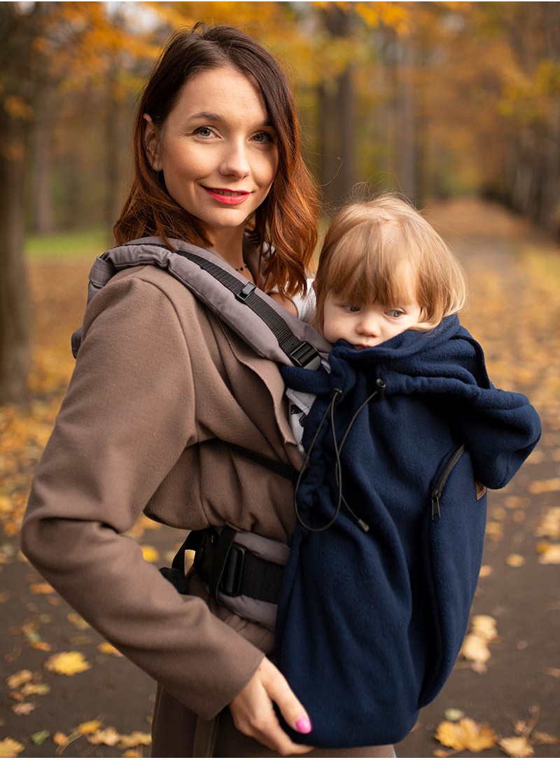 Vlieshäubchen Kinder Hop Navy Blue