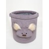 Kosz na zabawki Teddy Diamond Brownie
