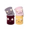 Teddy Toy basket Triangles Pink