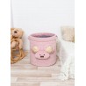 Kosz na zabawki Teddy Triangles Pink