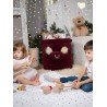 Kosz na zabawki Teddy Stars Maroon