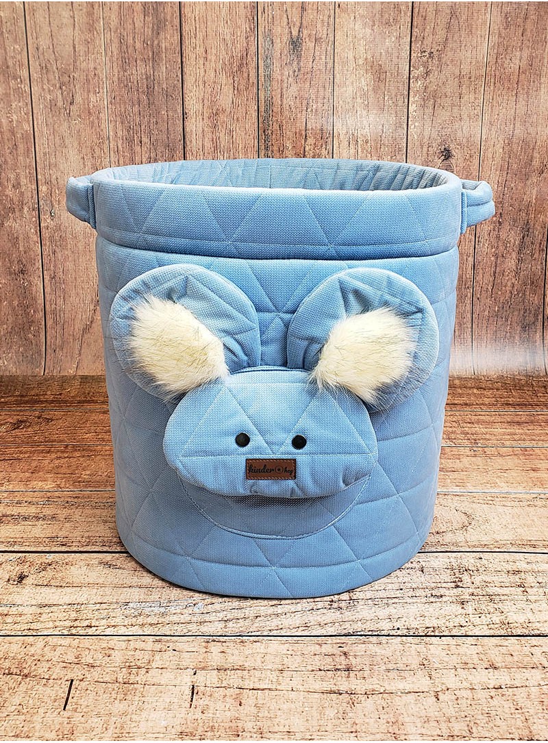 Teddy Toy basket Triangles Jeans