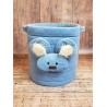 Teddy Toy basket Triangles Jeans
