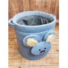 Teddy Toy basket Triangles Jeans
