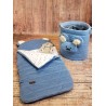 Teddy Toy basket Triangles Jeans