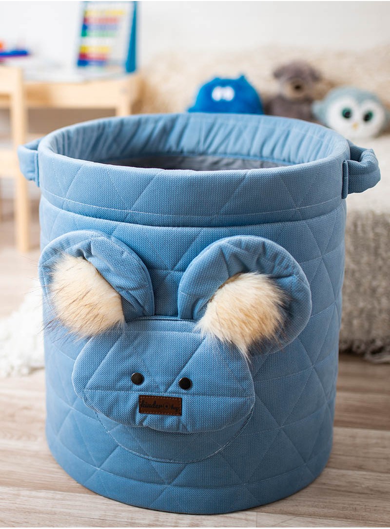 Teddy Toy basket Triangles Jeans