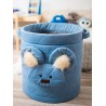 Teddy Toy basket Triangles Jeans