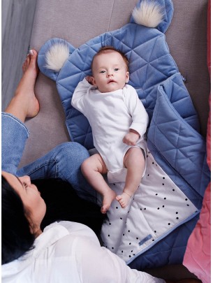 Säuglingsschlafsäckchen Dream Catcher Triangles Jeans 6in1 80x45 cm