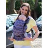 Multi Grow Carrier: Dots Lavender, 100% cotton, jacquard