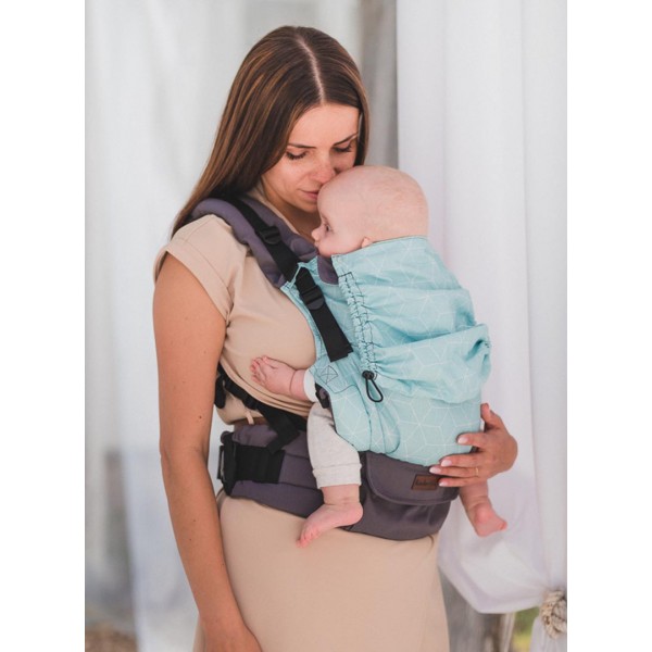 Multi Grow Carrier: Mint Cube, 100% cotton